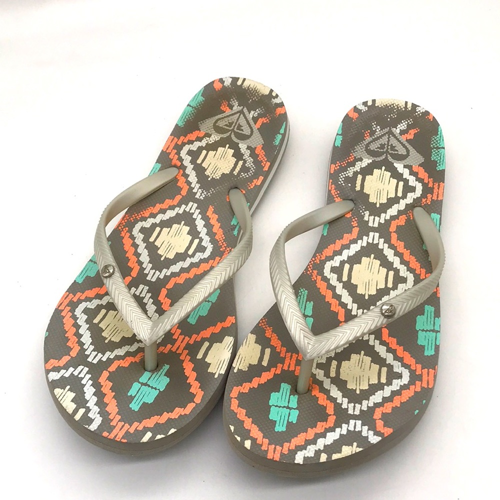 Roxy Bermuda Sandals/Flip Flop Woman’s/Girls Size 6/7 Large